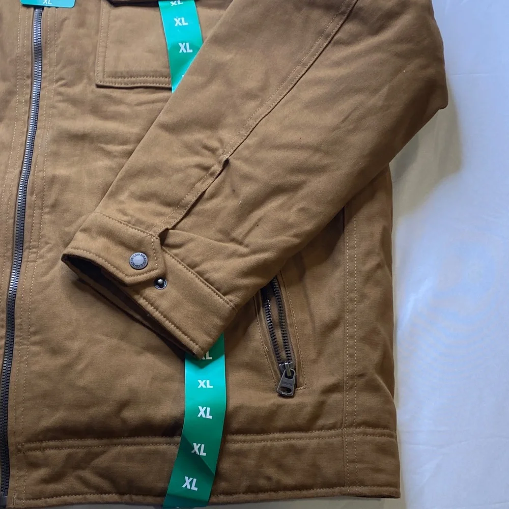 Levi's Men's Brown Military Jacket - Picture 6 of 16